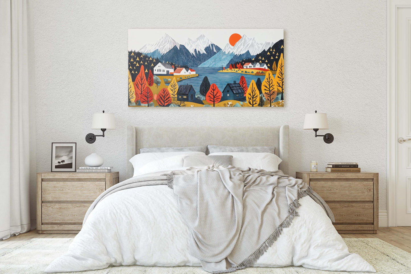 Scandinavian Mountain, Mountain Village, Mountain Town