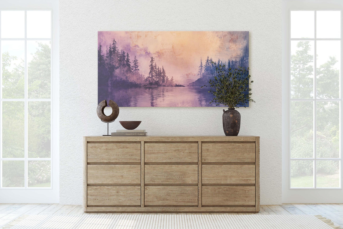 Pacific Northwest, Fog and Mist, Lake Art, Mountain Forest
