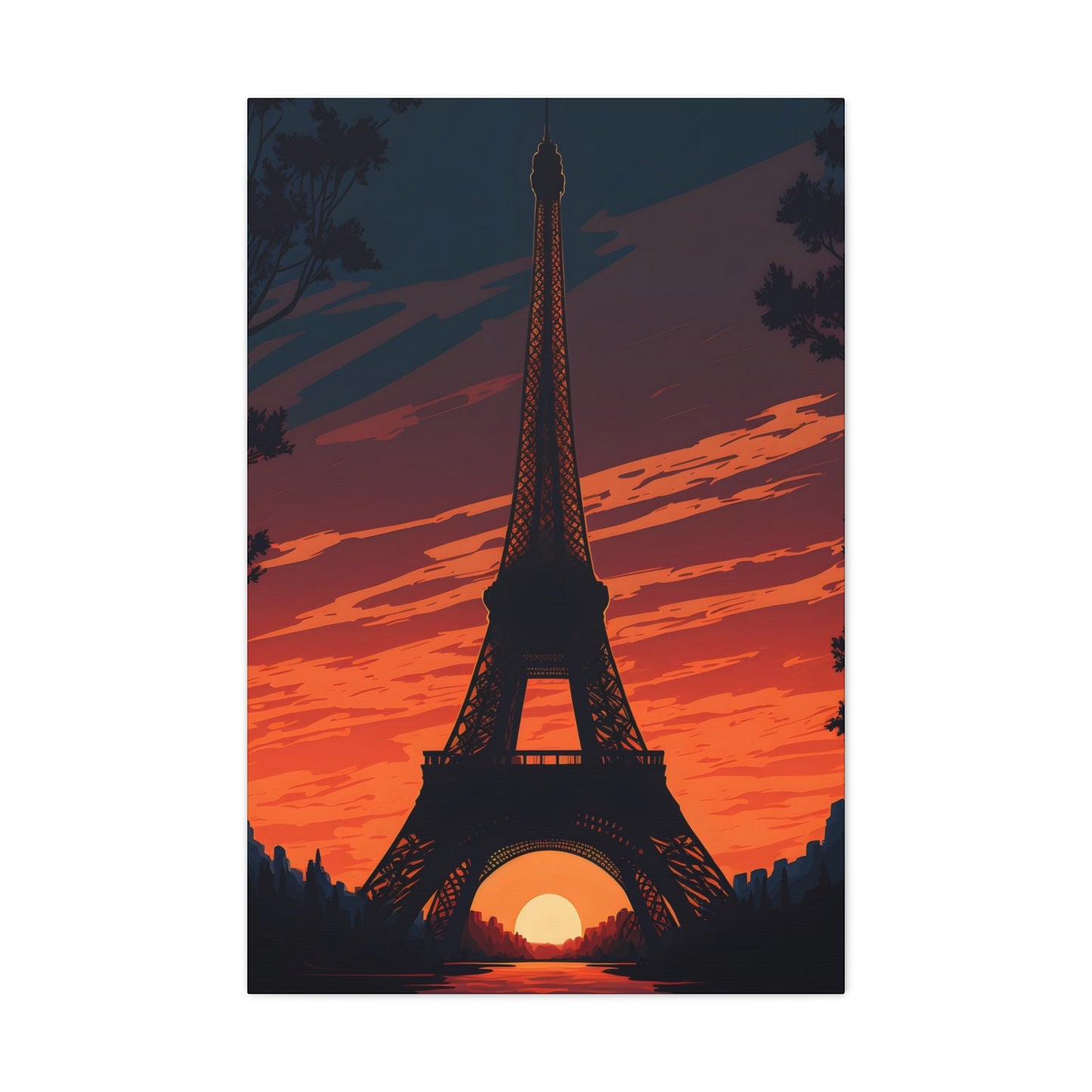 Eiffel Tower Canvas Print