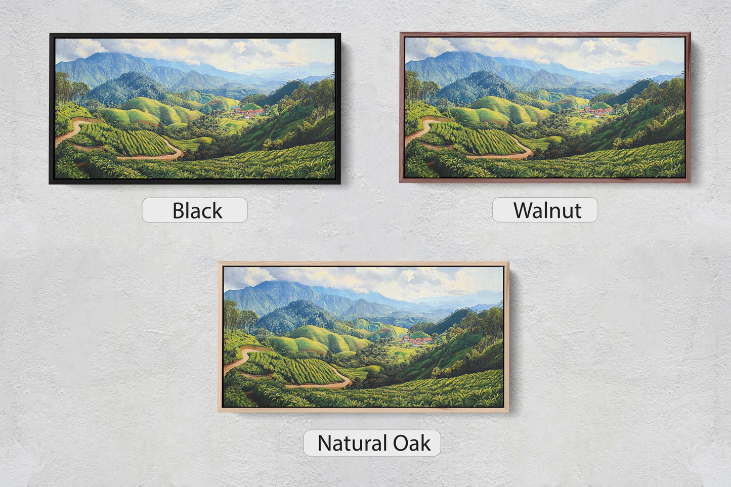 Cameron Highlands Art, Malaysia Print, Mossy Forest Art