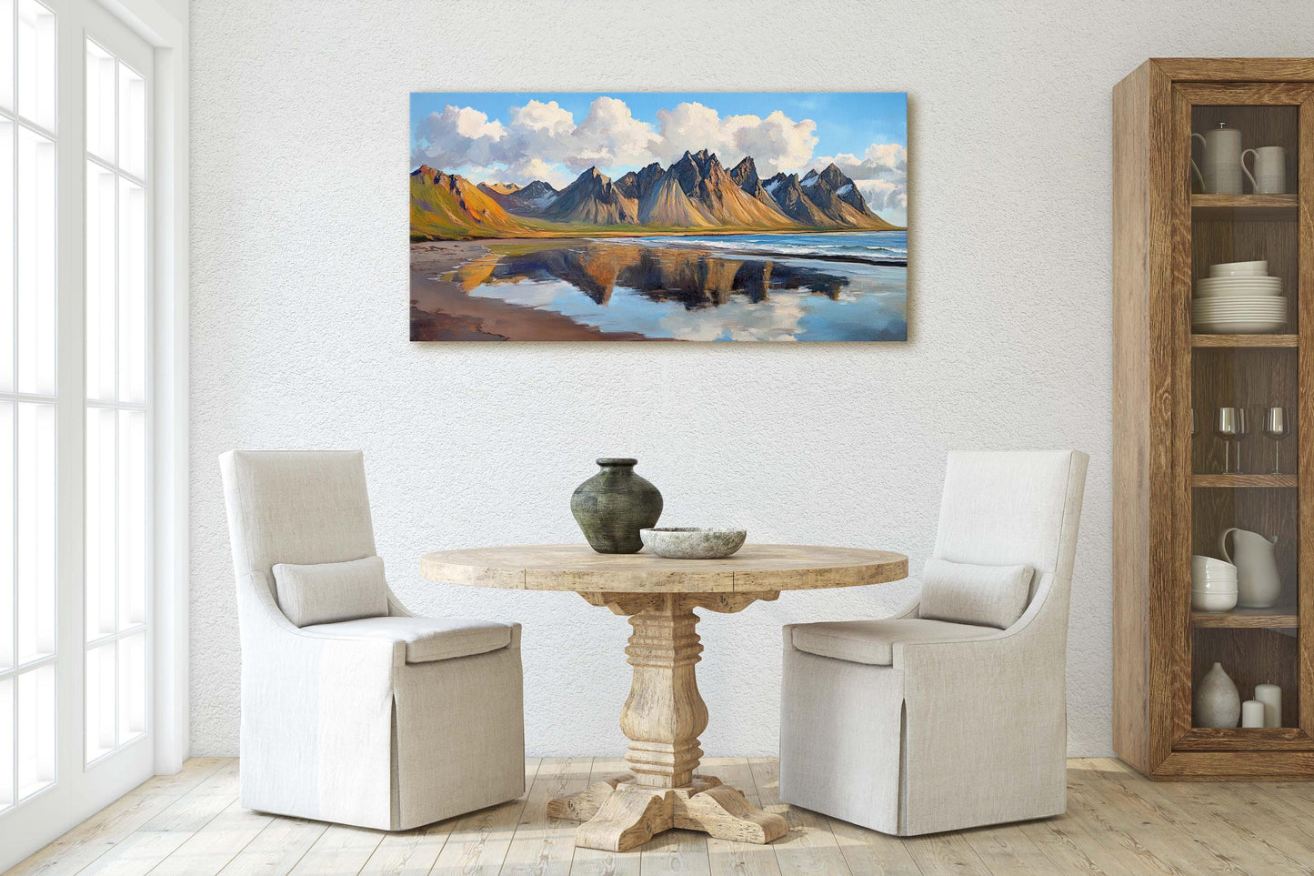 Vestrahorn Iceland, Mountain Painting, Iceland Travel