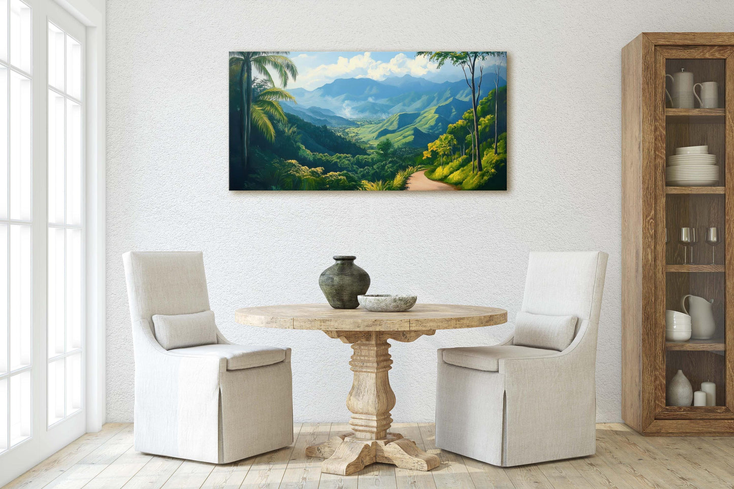Blue Mountains Jamaica, Jamaica Wall Art, Nature painting