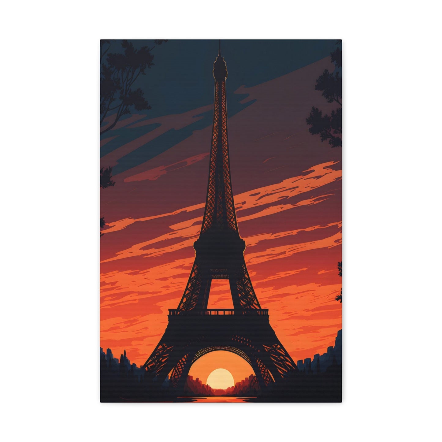 Eiffel Tower Canvas Print
