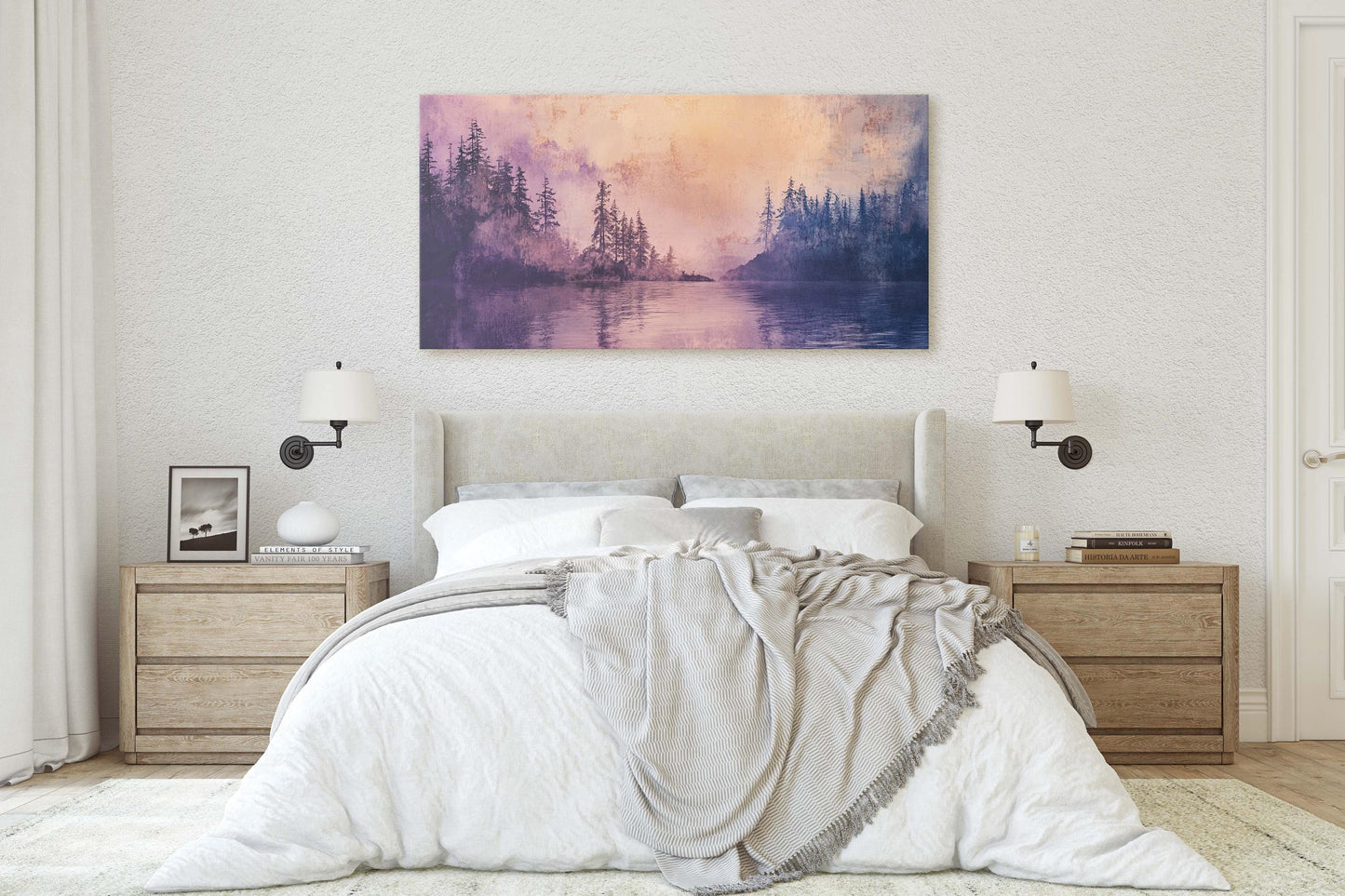 Pacific Northwest, Fog and Mist, Lake Art, Mountain Forest