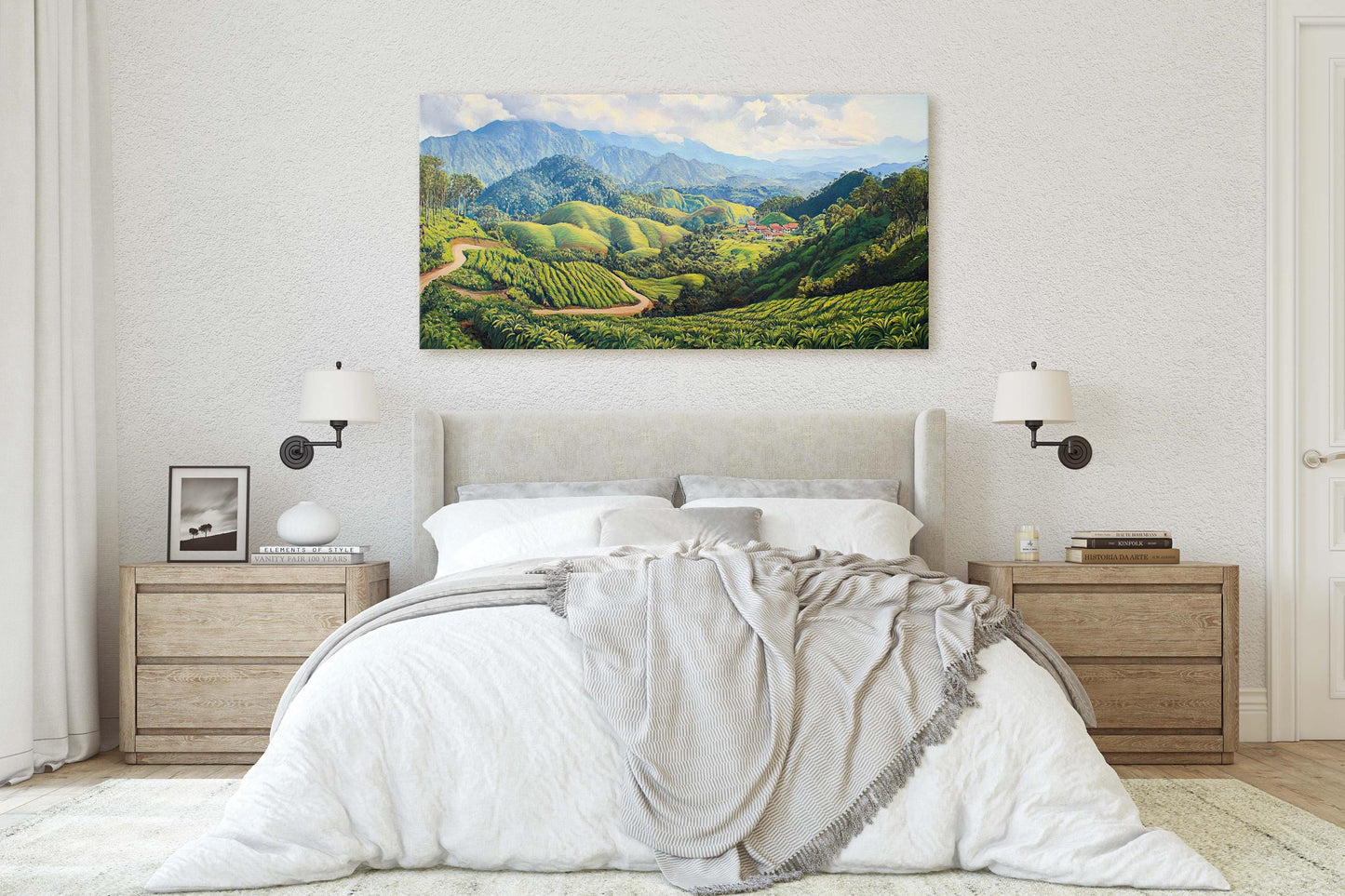 Cameron Highlands Art, Malaysia Print, Mossy Forest Art