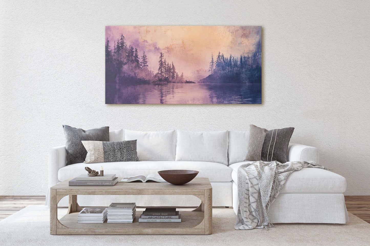 Pacific Northwest, Fog and Mist, Lake Art, Mountain Forest