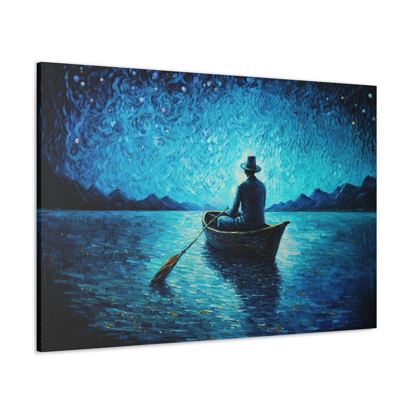 Solitude Lake Canvas Art Ready To Hang