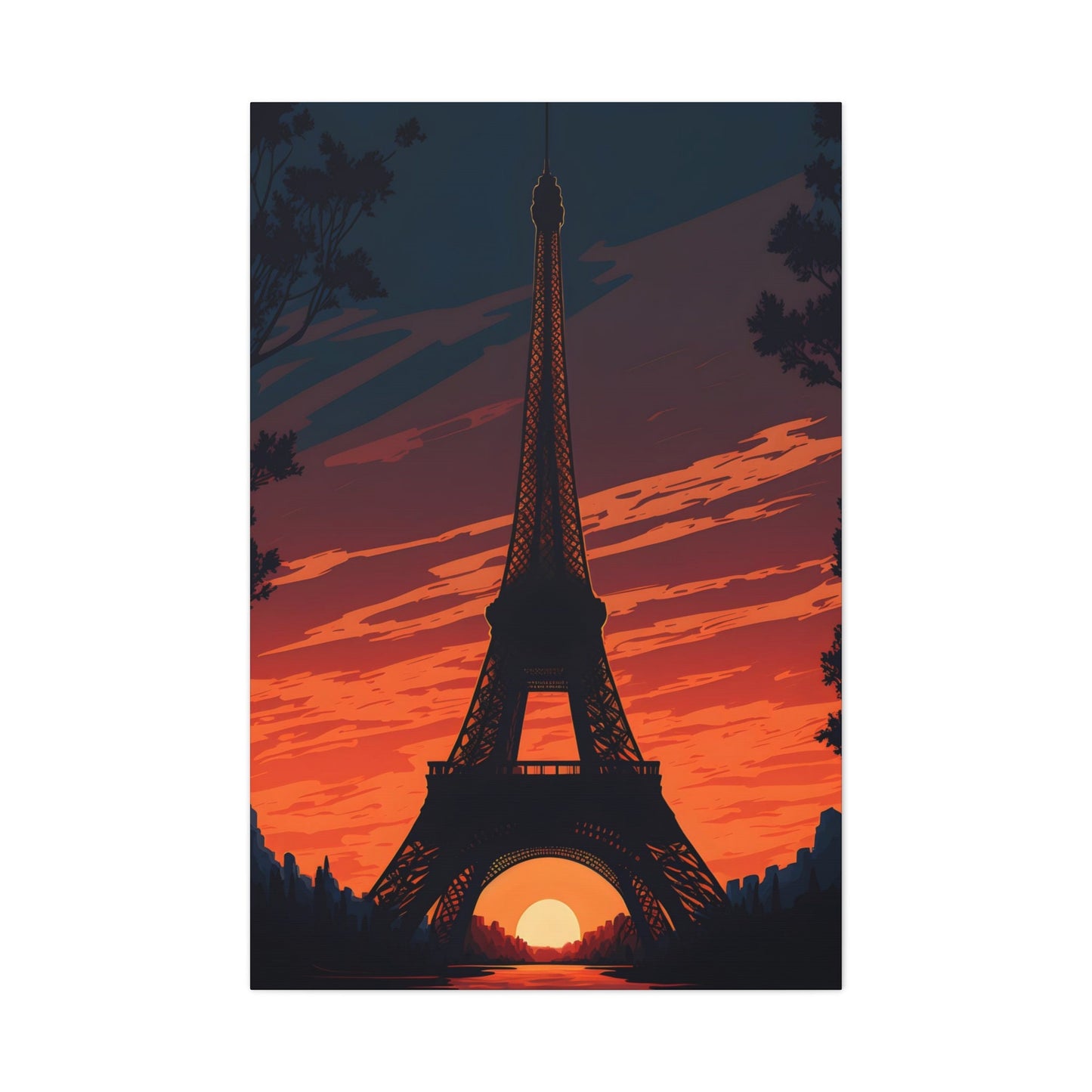 Eiffel Tower Canvas Print