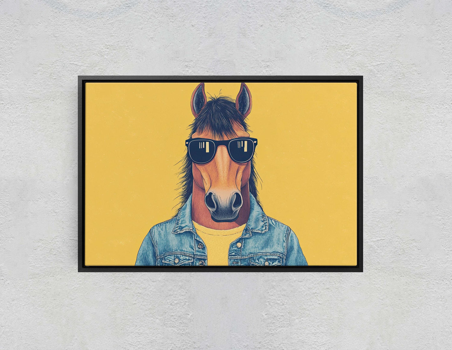 Hipster Horse Print, Street Art, Graffiti Print, Pop Art, Modern Decor