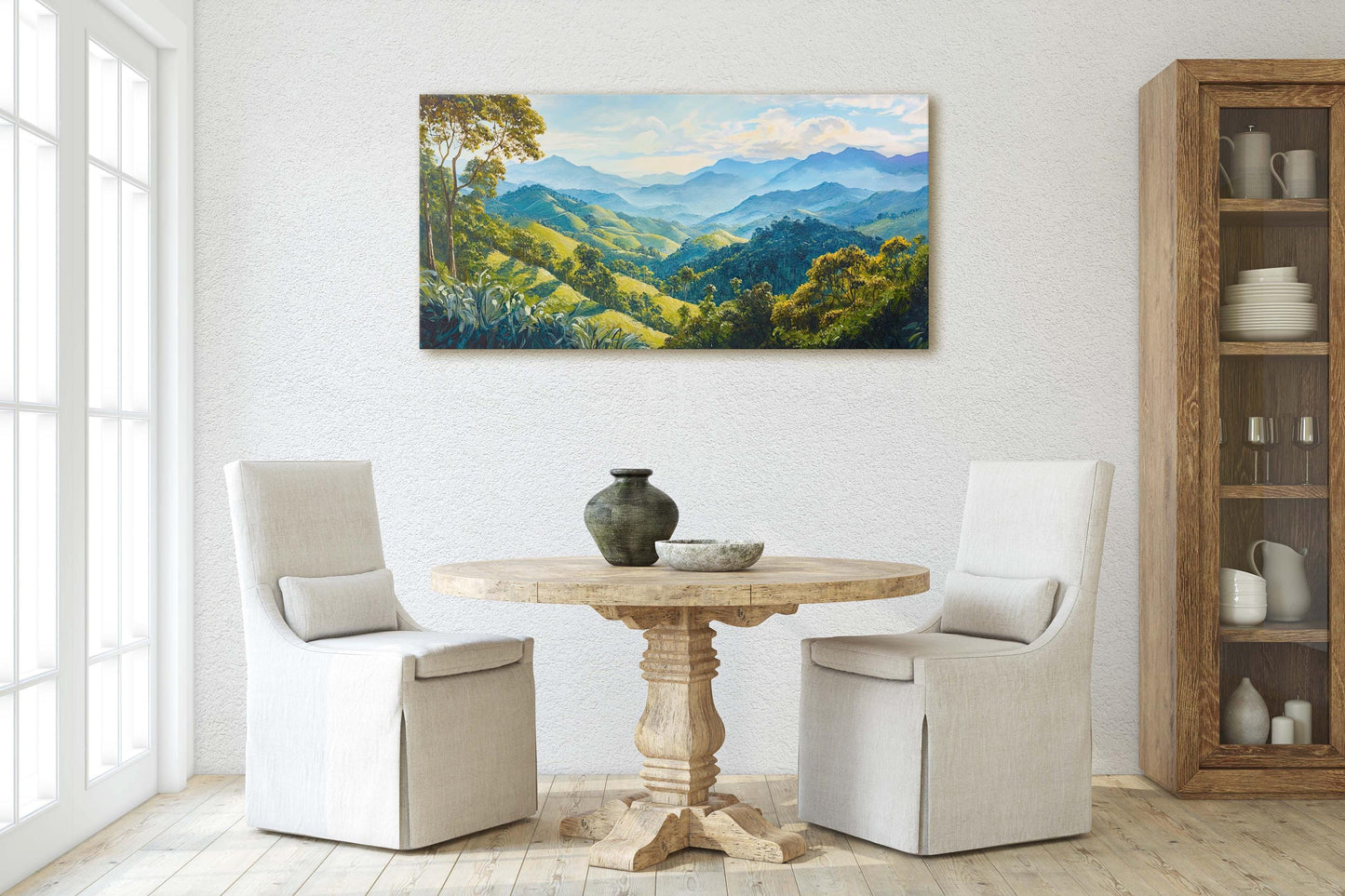 Cameron Highlands Art, Malaysia Print, Mossy Forest Art