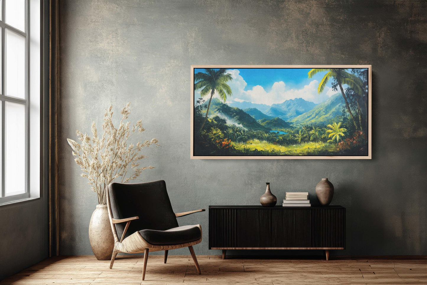 Blue Mountains Jamaica, Jamaica Wall Art, Nature painting