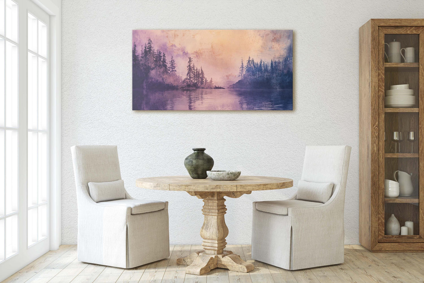 Pacific Northwest, Fog and Mist, Lake Art, Mountain Forest