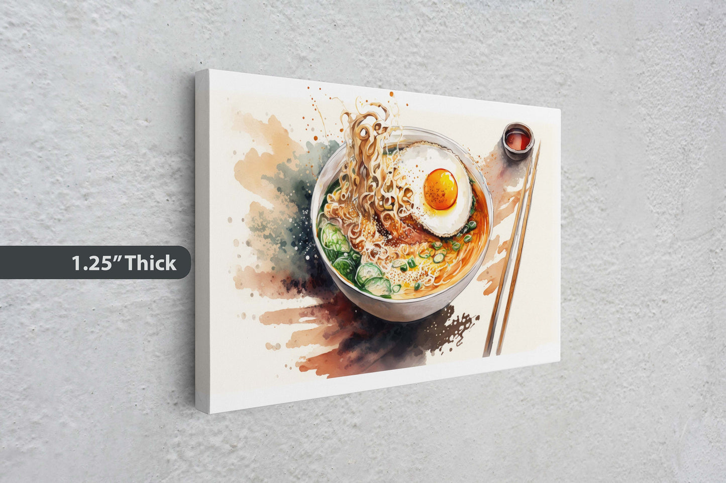 Ramen Watercolor, Japanese Food, Restaurant Art, Asian Cuisine, Dining Room, Kitchen Decor, Food Art, Ramen