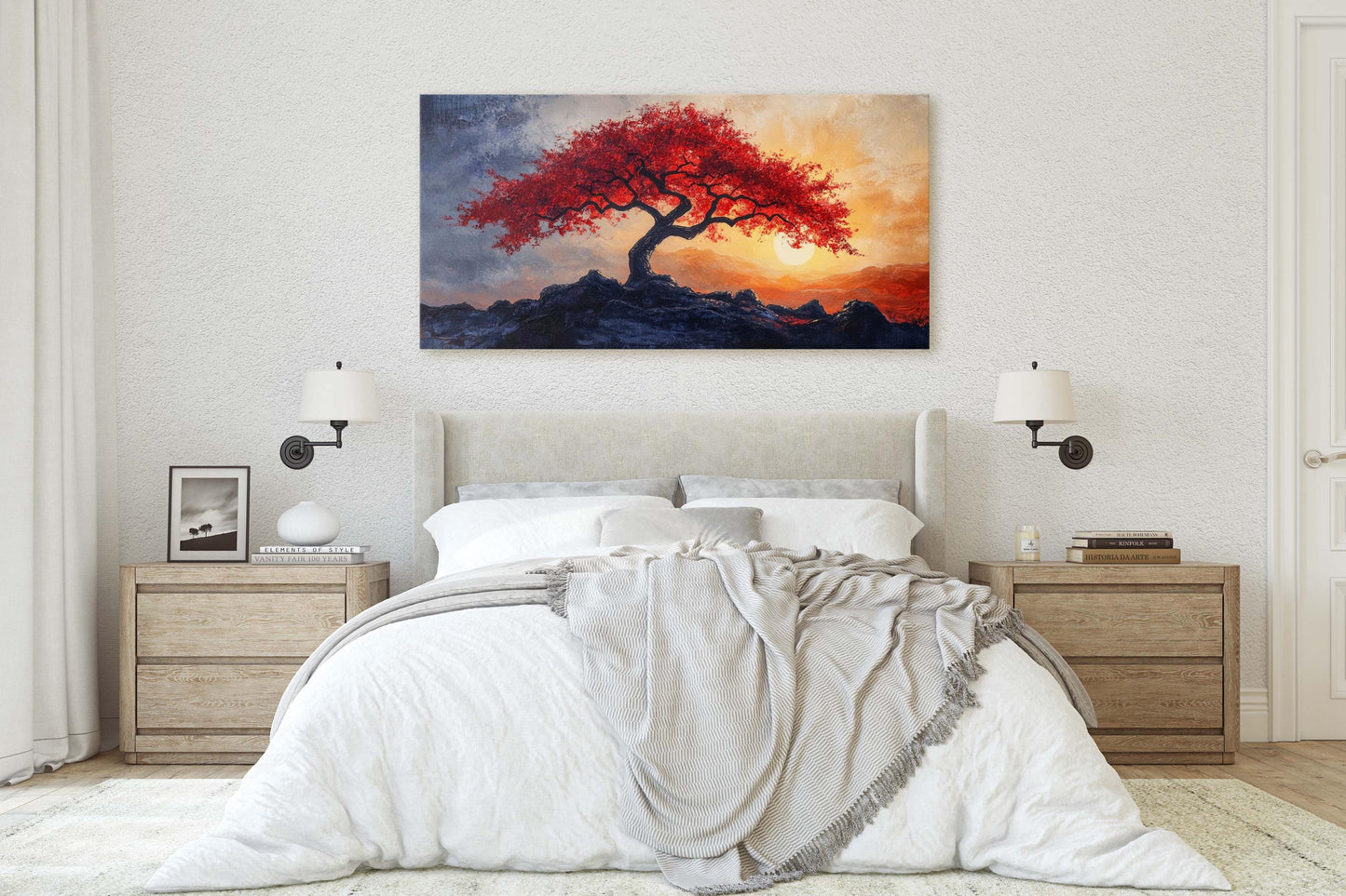 Japanese Tree, Maple Blossom, Cherry Blossom, Asian Decor