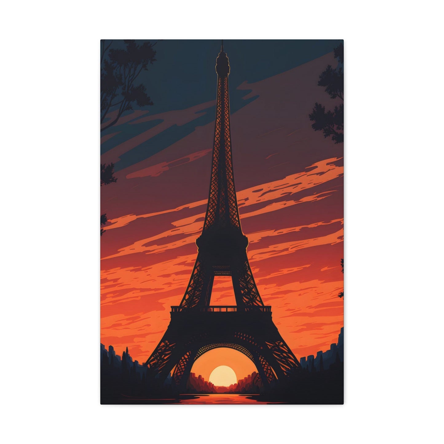 Eiffel Tower Canvas Print