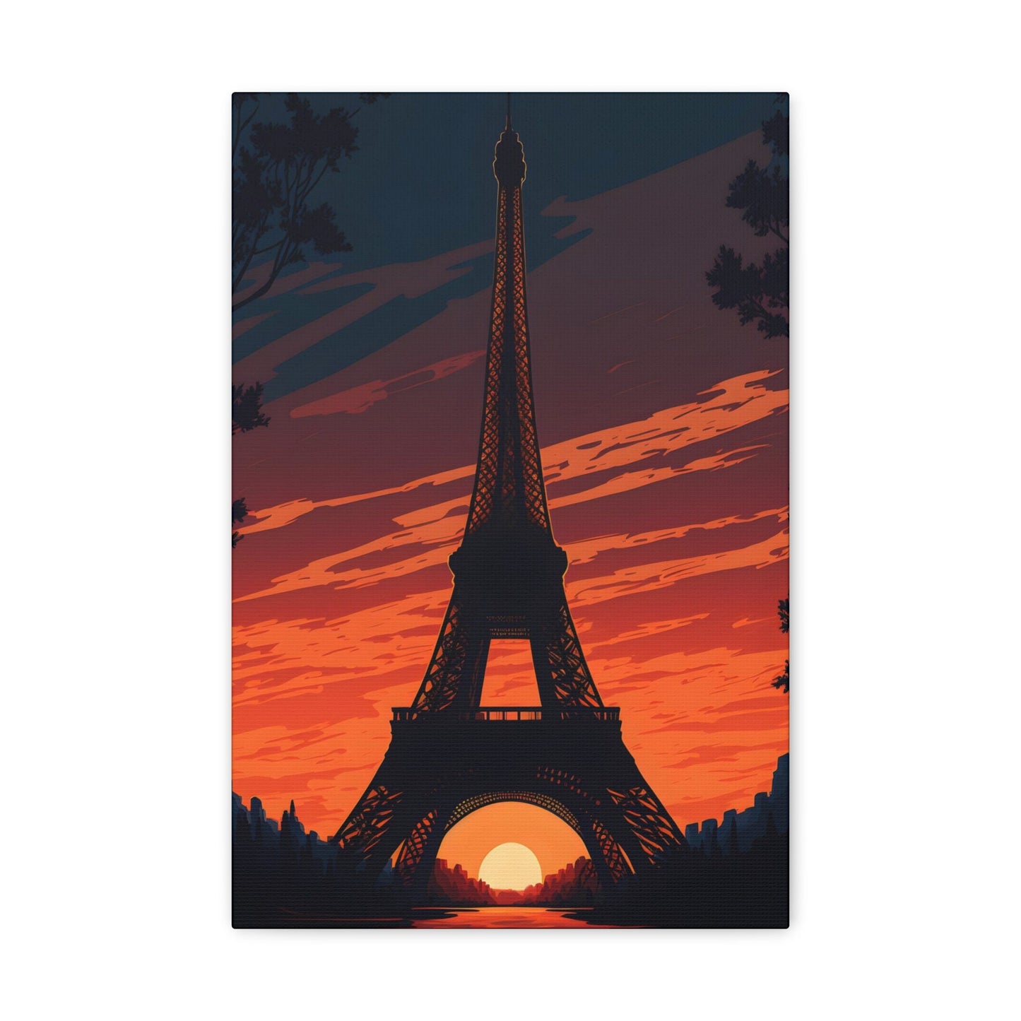 Eiffel Tower Canvas Print