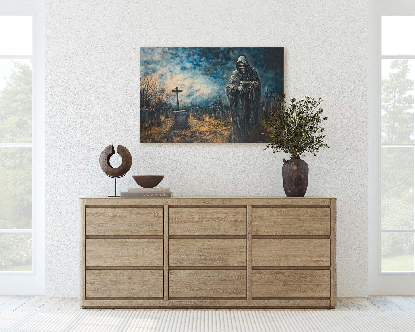 Grim Reaper, Death Cemetery, Graves Night, Creepy Art, Gothic Halloween, Dark Academia, Dark Arts