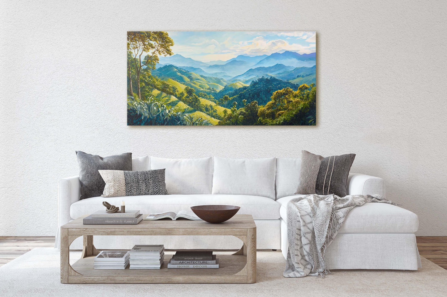 Cameron Highlands Art, Malaysia Print, Mossy Forest Art
