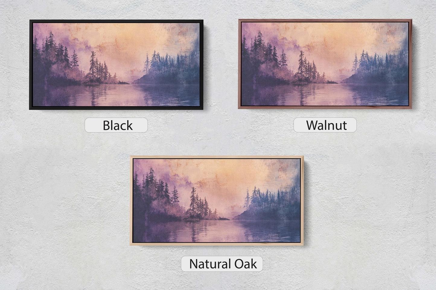 Pacific Northwest, Fog and Mist, Lake Art, Mountain Forest