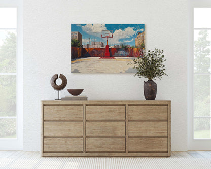 Basketball Art, Street Art, Basketball Court, Basketball Painting