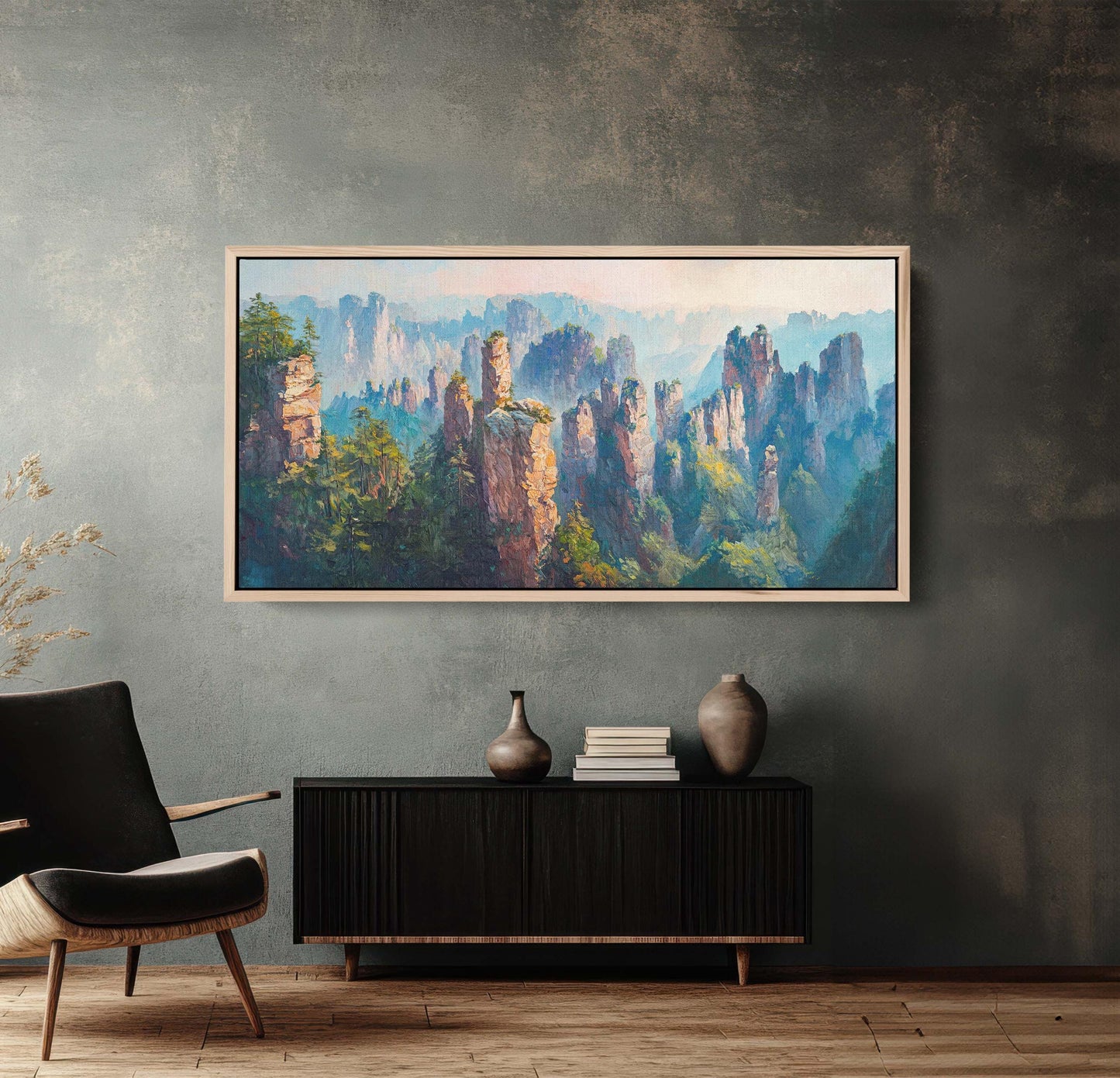 Zhangjiajie Forest, Nature Painting, Scenic Art