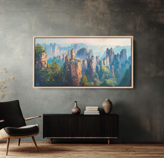 Zhangjiajie Forest, Nature Painting, Scenic Art