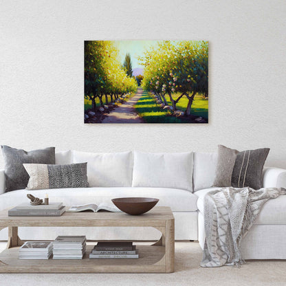 Apple Orchard Canvas Art Ready To Hang Large Print