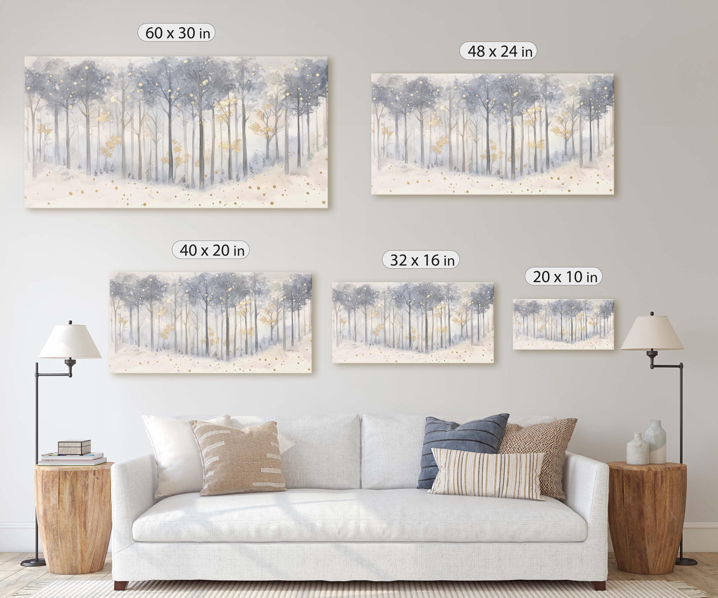 Aspen Trees in Winter