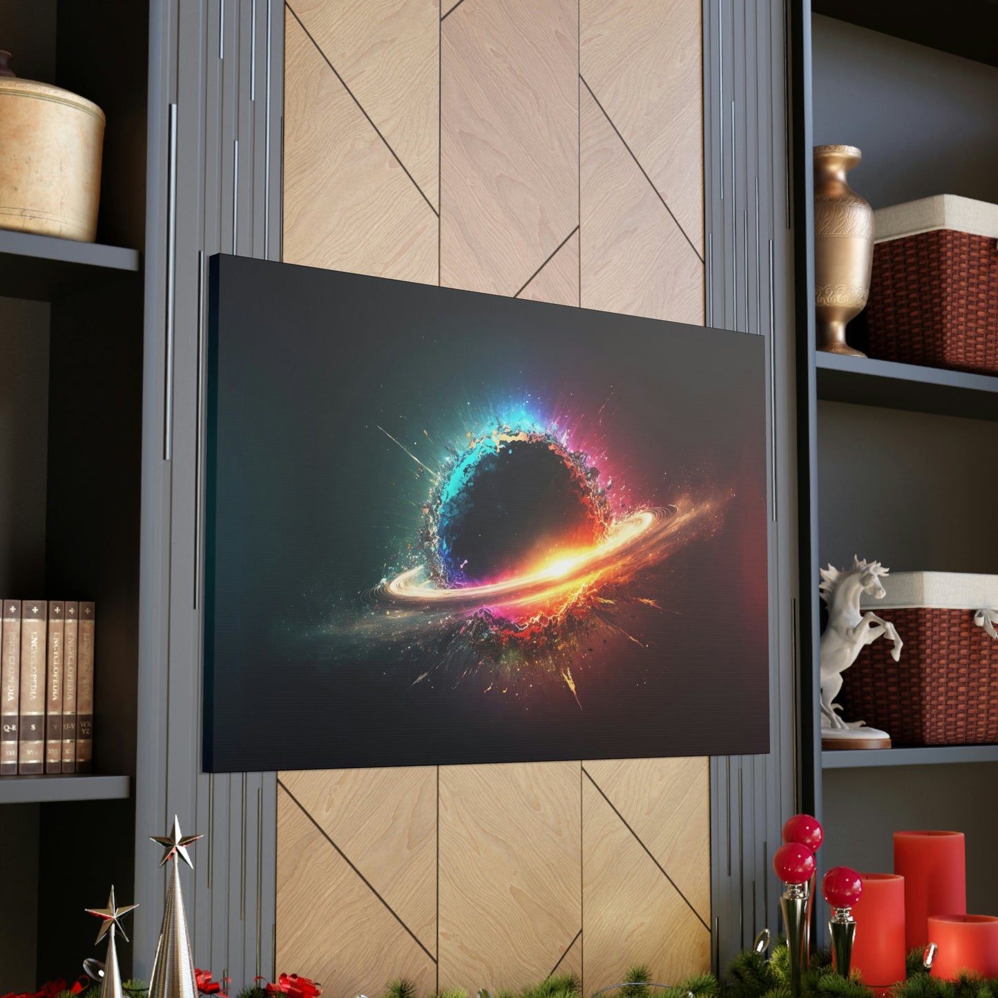 Exploding Planet Canvas Art Ready To Hang | Science Fiction | Sci-Fi | Fantasy