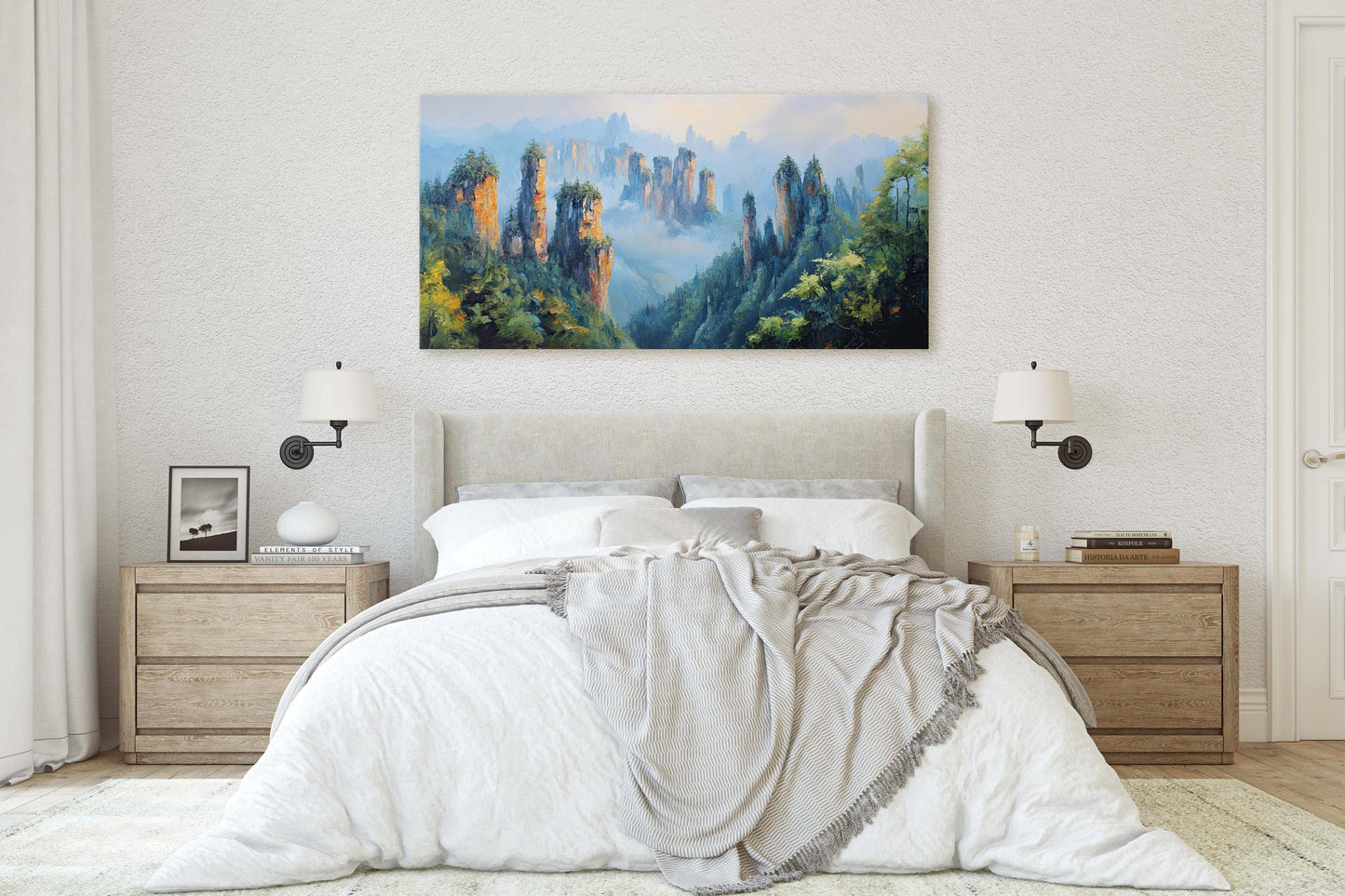 Zhangjiajie National Forest, Nature Painting, Scenic Art
