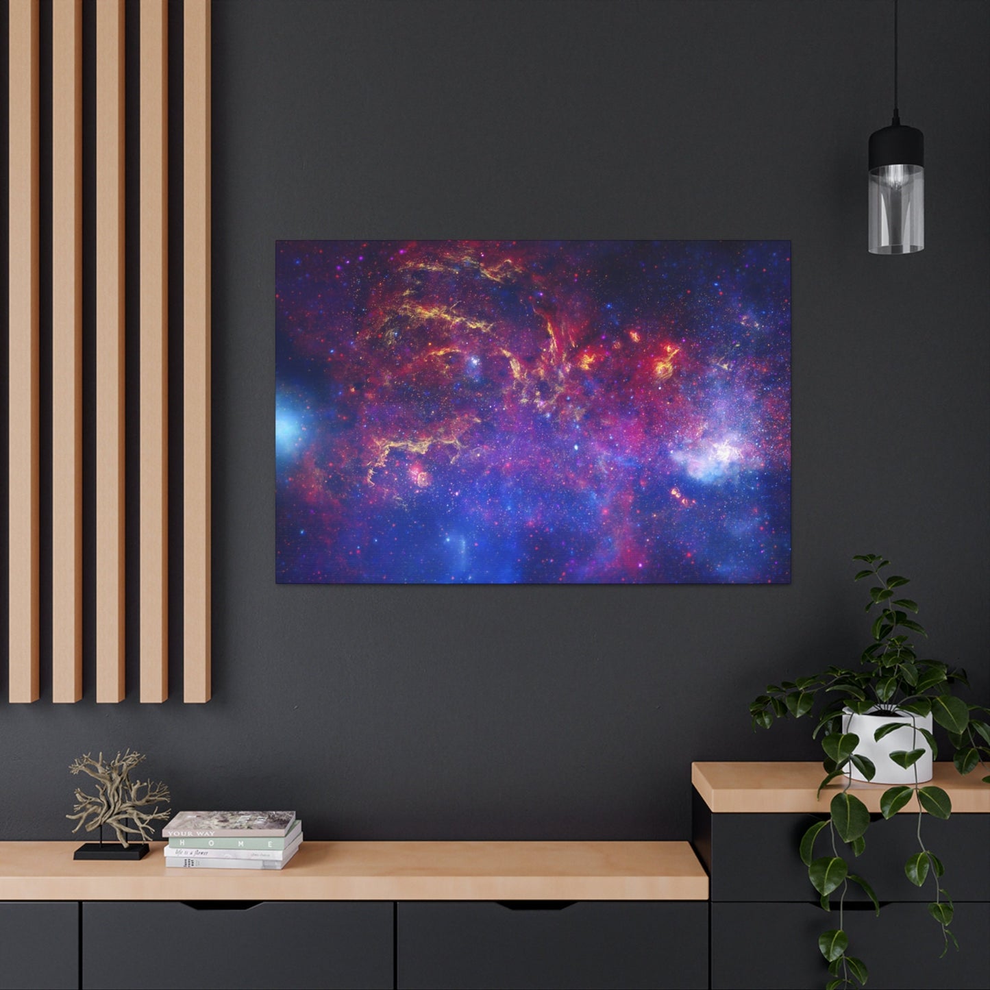 Milky Way Galaxy Canvas
