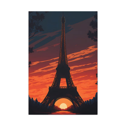Eiffel Tower Canvas Print