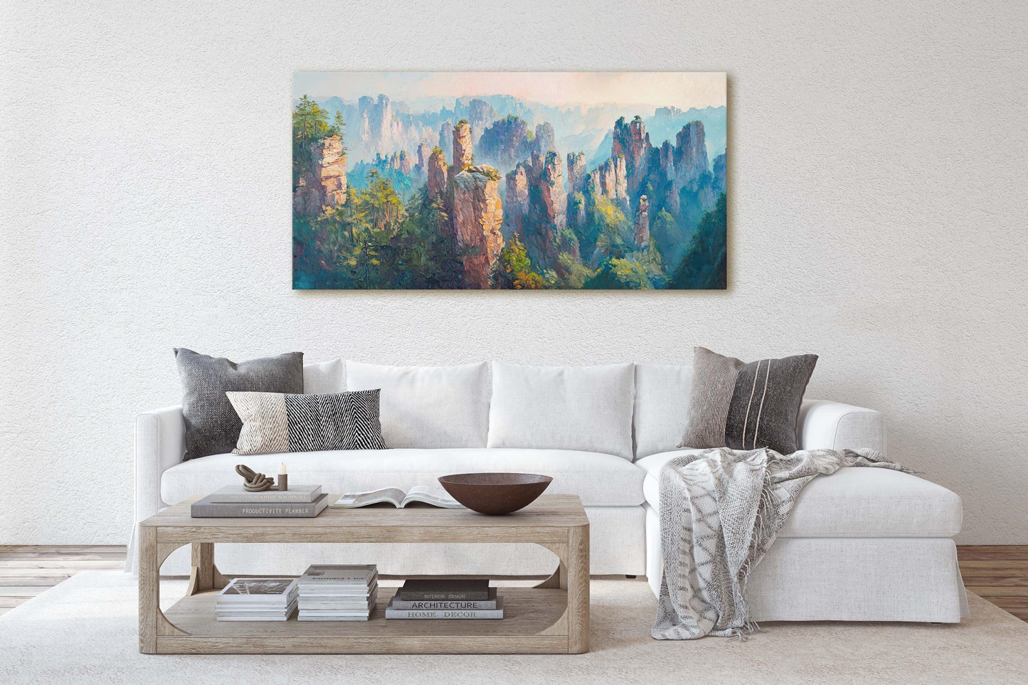 Zhangjiajie Forest, Nature Painting, Scenic Art
