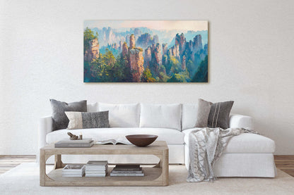 Zhangjiajie Forest, Nature Painting, Scenic Art