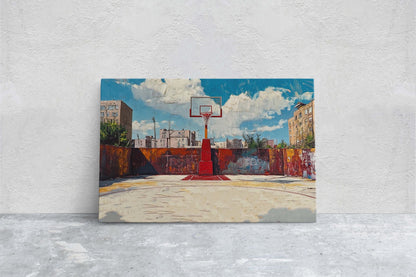 Basketball Art, Street Art, Basketball Court, Basketball Painting