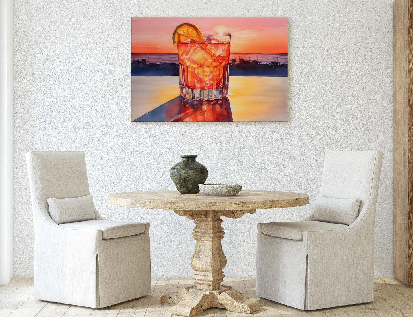 Tequila Sunrise, Mexico Beach, Bar Decor, Restaurant art, Kitchen Decor, Dining Room Art, Mexican Food, Cocktail Print