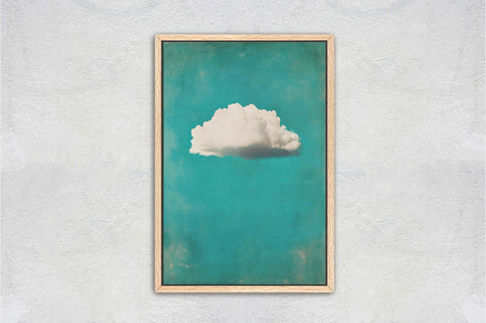 Maximalist Cloud, Emerald Green, Blue Tones