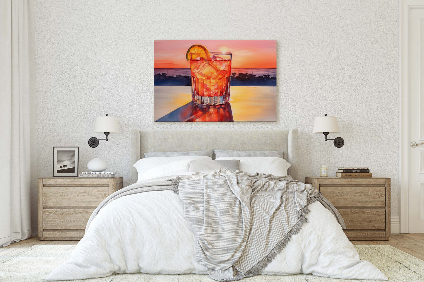 Tequila Sunrise, Mexico Beach, Bar Decor, Restaurant art, Kitchen Decor, Dining Room Art, Mexican Food, Cocktail Print