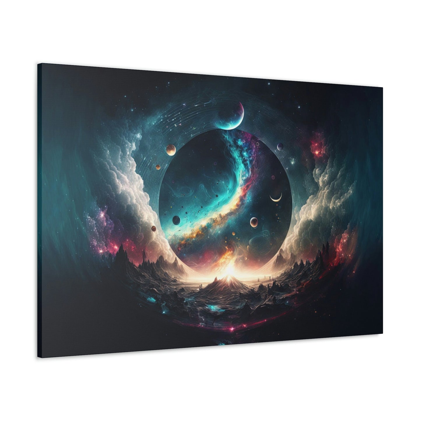 Inter Dimensional Space art Canvas Art Ready To Hang