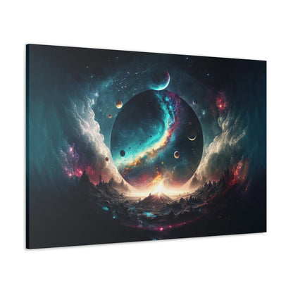Inter Dimensional Space art Canvas Art Ready To Hang