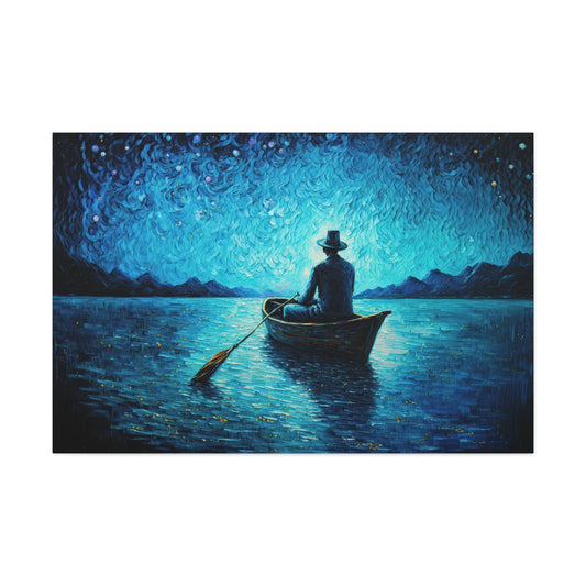 Solitude Lake Canvas Art Ready To Hang