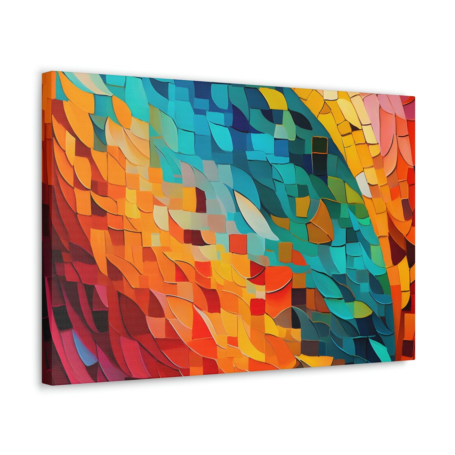 Geometric Abstract Canvas Art
