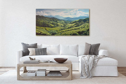 Cameron Highlands Art, Malaysia Print, Mossy Forest Art
