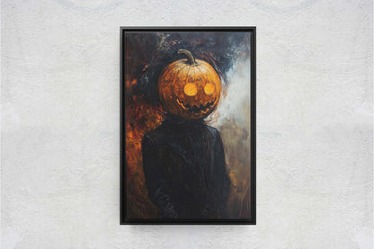 Scary Pumpkin, Halloween Art, Headless Horseman, Jack O Lantern, Spooky Art, Gothic Decor