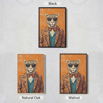Hipster Leopard, Hipster Cheetah, Modern Art, Animal Print