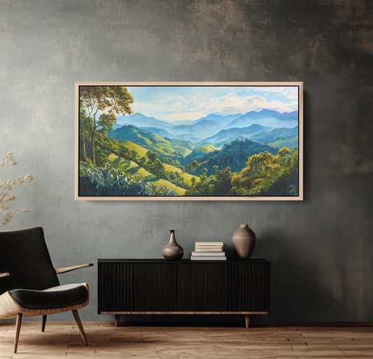 Cameron Highlands Art, Malaysia Print, Mossy Forest Art