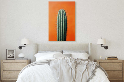 Cactus Art, Lone Cactus, Desert Decor, Southwest Art