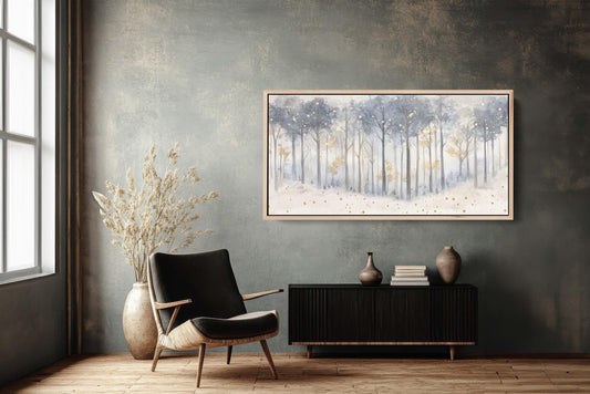 Aspen Trees in Winter