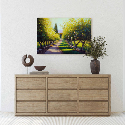 Apple Orchard Canvas Art Ready To Hang Large Print