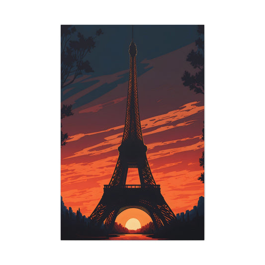 Eiffel Tower Canvas Print
